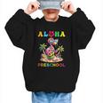 Aloha Preschool Flamingo Hawaii Back To School Kids Girl Graphic Kid Sweatshirt Aloha Preschool Flamingo Hawaii Back To School Kids Girl Graphic Kid Sweatshirt