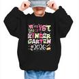 Back To School My 1st Day Of Kindergarten 2026 Bow Graphic Kid Sweatshirt Back To School My 1st Day Of Kindergarten 2026 Bow Graphic Kid Sweatshirt