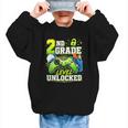 Back To School 2nd Second Grade Level Unlocked Gamer Kid Graphic Kid Sweatshirt Back To School 2nd Second Grade Level Unlocked Gamer Kid Graphic Kid Sweatshirt
