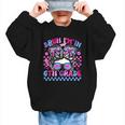 Back To School Bruh Im In 6th Grade Girls Bun Tie Dye Graphic Kid Sweatshirt