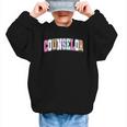 Back To School Counselor Preppy Checkered Counselor Life Graphic Kid Sweatshirt Back To School Counselor Preppy Checkered Counselor Life Graphic Kid Sweatshirt