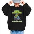Back To School Kindergarten Retro Monster Truck Dinosaur Boy Graphic Kid Sweatshirt Back To School Kindergarten Retro Monster Truck Dinosaur Boy Graphic Kid Sweatshirt