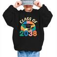 Back To School Pre-K Kindergarten Graduation Class Of 2038 Graphic Kid Sweatshirt