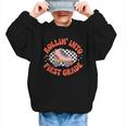 Back To School Rollin Into First Grade Girls Graphic Kid Sweatshirt Back To School Rollin Into First Grade Girls Graphic Kid Sweatshirt