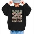 Back To School Senior 12th Grade Class Of 2025 Camouflage Graphic Kid Sweatshirt