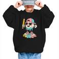 Baseball Drip Ice Cream First Day Back To School Cute Girls Graphic Kid Sweatshirt