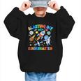 Blasting Off Into Kindergarten Back To School Boys Kid Graphic Kid Sweatshirt Blasting Off Into Kindergarten Back To School Boys Kid Graphic Kid Sweatshirt