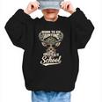 Born To Go Hunting Forced To Go Back To School Camo Deer Boy Graphic Kid Sweatshirt