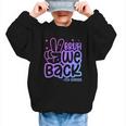 Bruh We Back 4th Graders Back To School Fourth Grade Kids Graphic Kid Sweatshirt