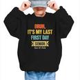 Bruh It's My Last First Day Senior 2026 Back To School Graphic Kid Sweatshirt