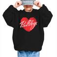 Bulldogs Heart Back To School Spirit R Graphic Kid Sweatshirt Bulldogs Heart Back To School Spirit R Graphic Kid Sweatshirt