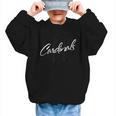 Cardinals Heart Back To School Spirit Graphic Kid Sweatshirt