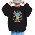 Cat Rocking I n My School Shoes Back To School Student Graphic Kid Sweatshirt