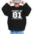 Class Of 1981 44 Years Later Reunions SQUAD Back To School Graphic Kid Sweatshirt