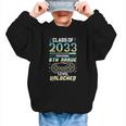 Class 2033 Gaming 6th Grade Level Unlocked Back To School Graphic Kid Sweatshirt