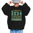 Class Of 2034 Countdown In Progress Fun Back To School Retro Graphic Kid Sweatshirt Class Of 2034 Countdown In Progress Fun Back To School Retro Graphic Kid Sweatshirt
