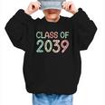 Class Of 2039 Grow With Me Kindergarten Back To School Graphic Kid Sweatshirt