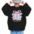 Coquette Bow Happy First Day Of School Back To School Retro Graphic Kid Sweatshirt Coquette Bow Happy First Day Of School Back To School Retro Graphic Kid Sweatshirt
