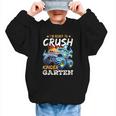 Crush Kindergarten Monster Truck Back To School Boys Graphic Kid Sweatshirt Crush Kindergarten Monster Truck Back To School Boys Graphic Kid Sweatshirt