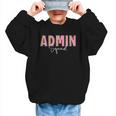 Cute Admin Squad Crew Team Back To School Administration Graphic Kid Sweatshirt Cute Admin Squad Crew Team Back To School Administration Graphic Kid Sweatshirt