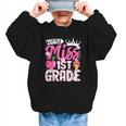 Cute Back To School 1st Grade Girls Kids First Day Of School Graphic Kid Sweatshirt Cute Back To School 1st Grade Girls Kids First Day Of School Graphic Kid Sweatshirt