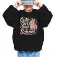 Cute Girl Back To School Capybara First Day Of School Kids Graphic Kid Sweatshirt Cute Girl Back To School Capybara First Day Of School Kids Graphic Kid Sweatshirt
