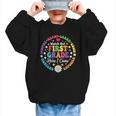 Cute Watch Out First Grade Here I Come Back To School Graphic Kid Sweatshirt