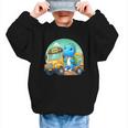 Dinosaur Kids Riding a Bus Back To School Ready To Crush Graphic Kid Sweatshirt Dinosaur Kids Riding a Bus Back To School Ready To Crush Graphic Kid Sweatshirt