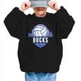 Ducks Volleyball Back To School Spirit B Graphic Kid Sweatshirt