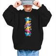Eagle Colorful Rainbow Back To School Kids Boys Girls Graphic Kid Sweatshirt