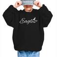 Eagles Mascot School Sports Fan Team Spirit Back To School Graphic Kid Sweatshirt Eagles Mascot School Sports Fan Team Spirit Back To School Graphic Kid Sweatshirt