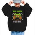 First Day Of 3rd Grade Level Begins Back To School Boy Graphic Kid Sweatshirt