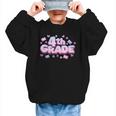 First Day Of 4th Grade Girls Coquette Bow Back To School Graphic Kid Sweatshirt First Day Of 4th Grade Girls Coquette Bow Back To School Graphic Kid Sweatshirt