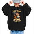 First Grade Basketball Back To School Slam Dunk Style Graphic Kid Sweatshirt First Grade Basketball Back To School Slam Dunk Style Graphic Kid Sweatshirt