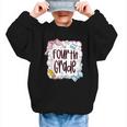 Fourth Grade Back To School For Girls Pink Notebook Graphic Kid Sweatshirt Fourth Grade Back To School For Girls Pink Notebook Graphic Kid Sweatshirt