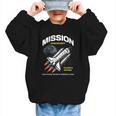 Fourth Grade Back To School Space Rocket Astronaut Graphic Kid Sweatshirt