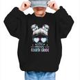 Fourth Grade Little Miss Back To School 4th Grade Little Graphic Kid Sweatshirt