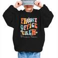 Front Office Dream Team School Secretary Cute Back To School Graphic Kid Sweatshirt