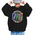 Front Office Squad Back To School Happy First Day Of School Graphic Kid Sweatshirt