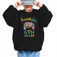 Game On 4th Grade Boys Kids Back To School Graphic Kid Sweatshirt Game On 4th Grade Boys Kids Back To School Graphic Kid Sweatshirt