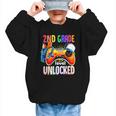 Gamer Back To School Gamepad 2nd Second Grade Level Unlocked Graphic Kid Sweatshirt Gamer Back To School Gamepad 2nd Second Grade Level Unlocked Graphic Kid Sweatshirt