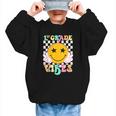 Girls 1st Grade Vibes Smile Face Back To School 1st Grade Graphic Kid Sweatshirt Girls 1st Grade Vibes Smile Face Back To School 1st Grade Graphic Kid Sweatshirt