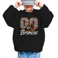 Go Cheer Broncos School Spirit Fan Team Back To School Graphic Kid Sweatshirt
