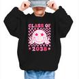 Groovy Class Of 2038 Grow With Me Smile Face Back To School Graphic Kid Sweatshirt Groovy Class Of 2038 Grow With Me Smile Face Back To School Graphic Kid Sweatshirt