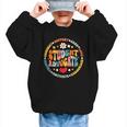 Groovy Student Advocate Appreciation Back To School Graphic Kid Sweatshirt Groovy Student Advocate Appreciation Back To School Graphic Kid Sweatshirt