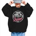 Highschool Girls Back To School 2025 First Day A Junior Graphic Kid Sweatshirt Highschool Girls Back To School 2025 First Day A Junior Graphic Kid Sweatshirt
