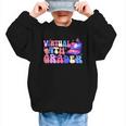 Homeschool 4th Grade Virtual 4th Grader Back To School Graphic Kid Sweatshirt Homeschool 4th Grade Virtual 4th Grader Back To School Graphic Kid Sweatshirt