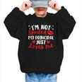 I'm Not Spoiled My Principal Just Loves Me Back To School Graphic Kid Sweatshirt