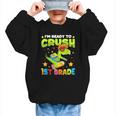 I'm Ready To Crush 1st Grade Dinosaurs Back To School Kids Graphic Kid Sweatshirt I'm Ready To Crush 1st Grade Dinosaurs Back To School Kids Graphic Kid Sweatshirt