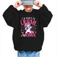 I'm Ready To Crush 2nd Grade Dabbing Unicorn Back To School Graphic Kid Sweatshirt I'm Ready To Crush 2nd Grade Dabbing Unicorn Back To School Graphic Kid Sweatshirt